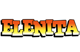 Elenita sunset logo