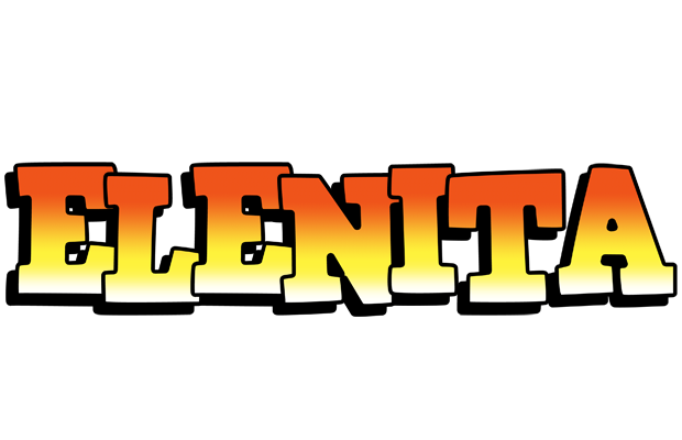 Elenita sunset logo