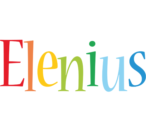 Elenius birthday logo
