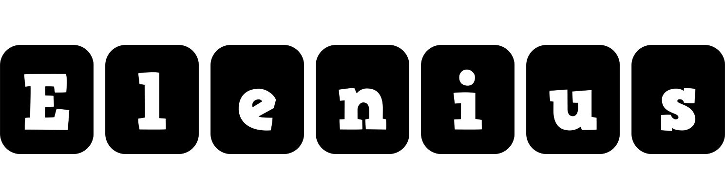 Elenius box logo