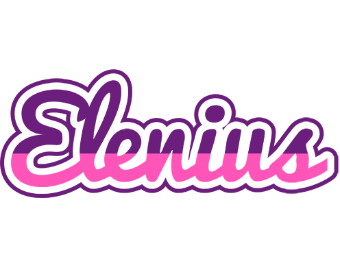 Elenius cheerful logo