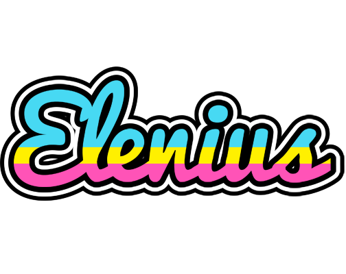 Elenius circus logo