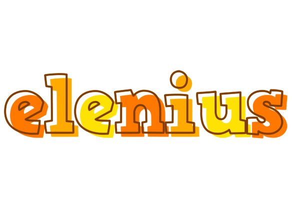 Elenius desert logo