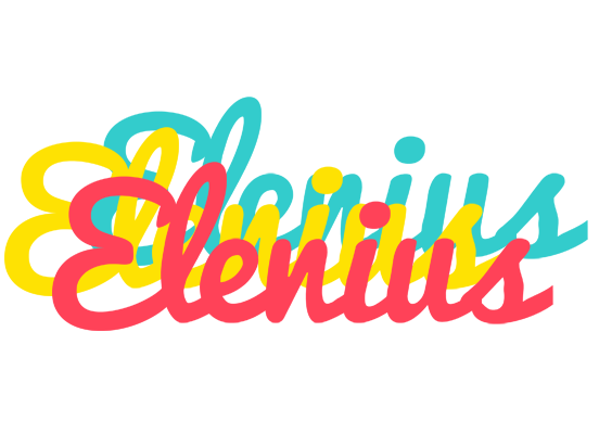 Elenius disco logo