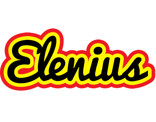 Elenius flaming logo