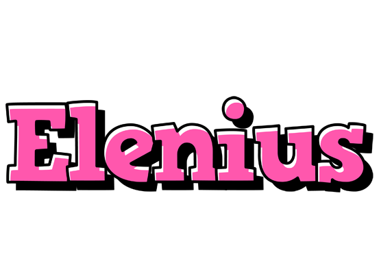 Elenius girlish logo