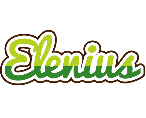 Elenius golfing logo