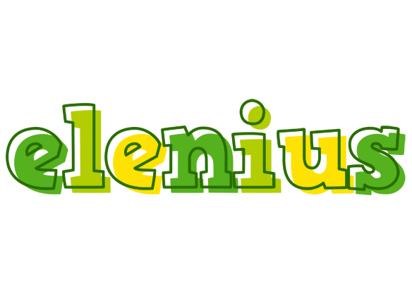Elenius juice logo