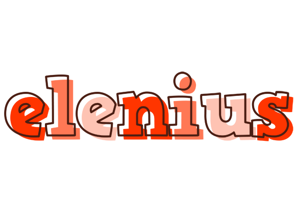 Elenius paint logo