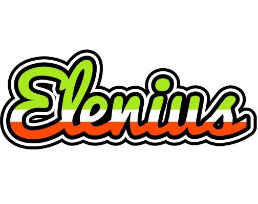 Elenius superfun logo