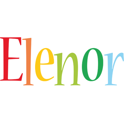 Elenor birthday logo