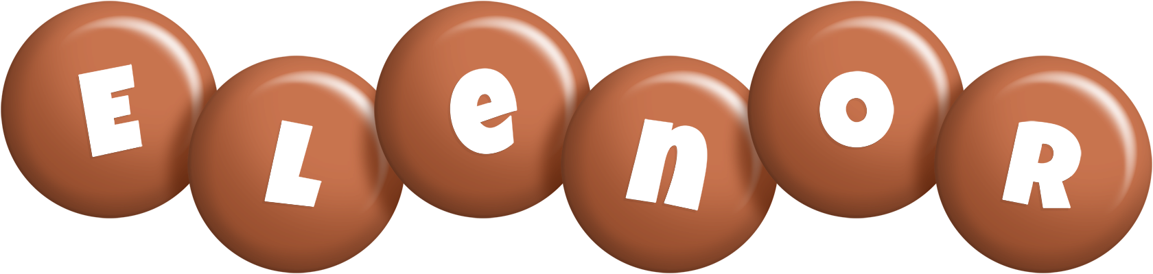 Elenor candy-brown logo