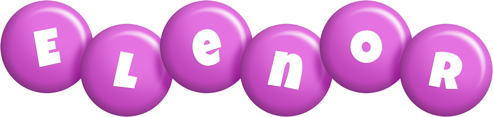 Elenor candy-purple logo