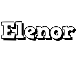 Elenor snowing logo