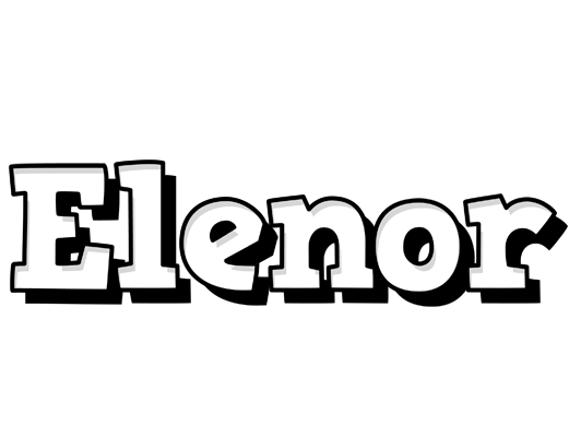 Elenor snowing logo