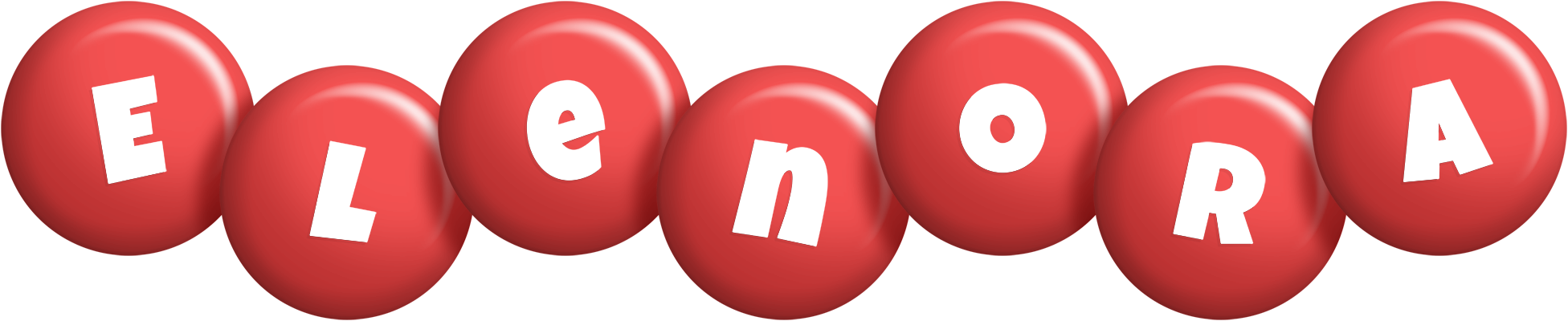 Elenora candy-red logo