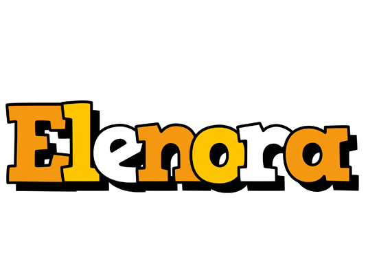 Elenora cartoon logo