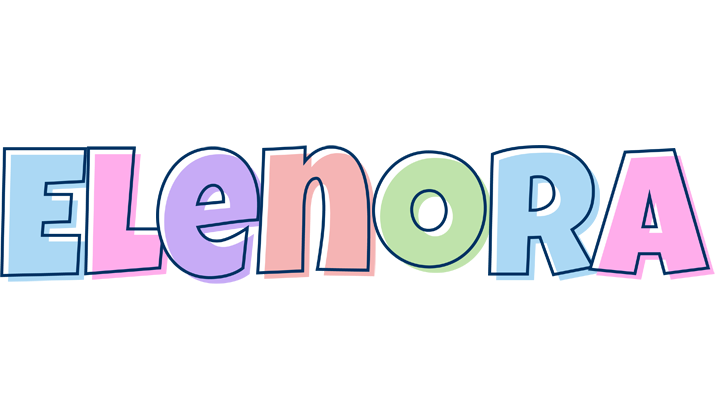 Elenora pastel logo