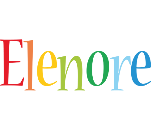 Elenore birthday logo