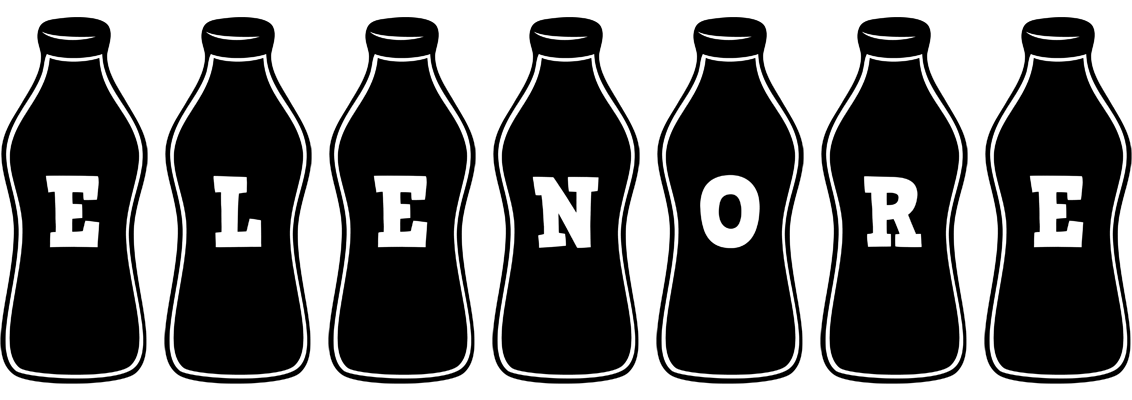 Elenore bottle logo