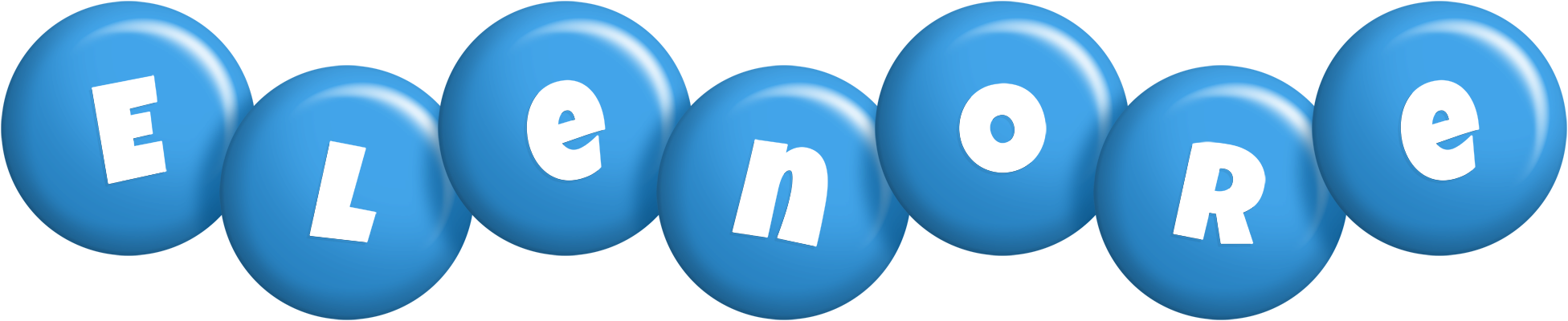 Elenore candy-blue logo