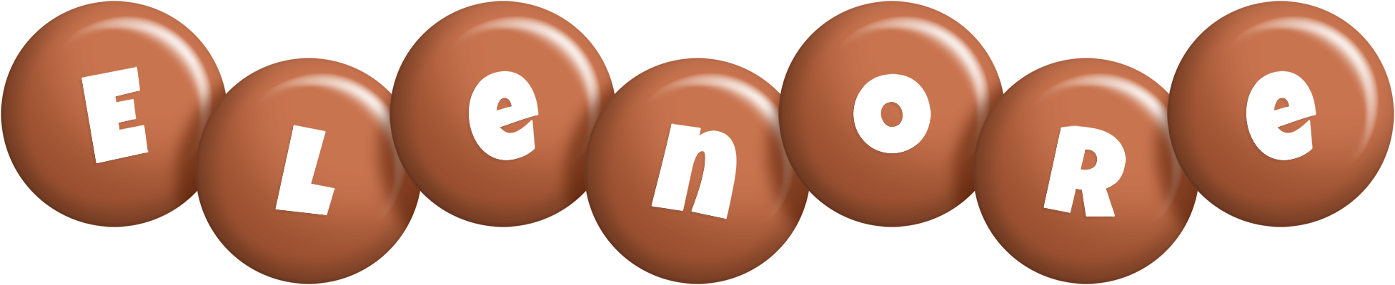 Elenore candy-brown logo