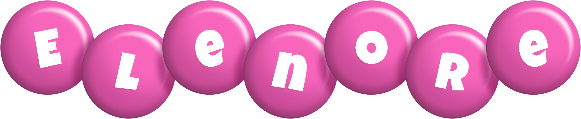 Elenore candy-pink logo