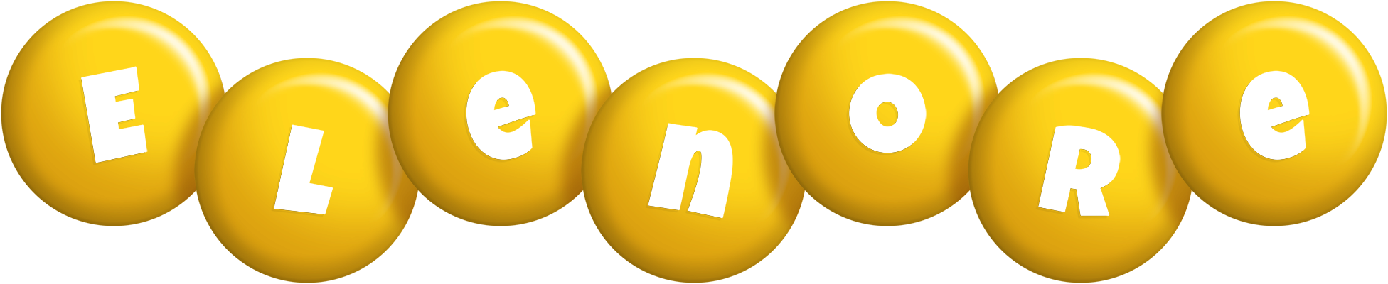 Elenore candy-yellow logo