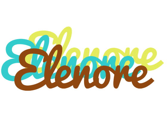 Elenore cupcake logo