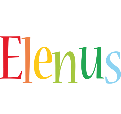 Elenus birthday logo