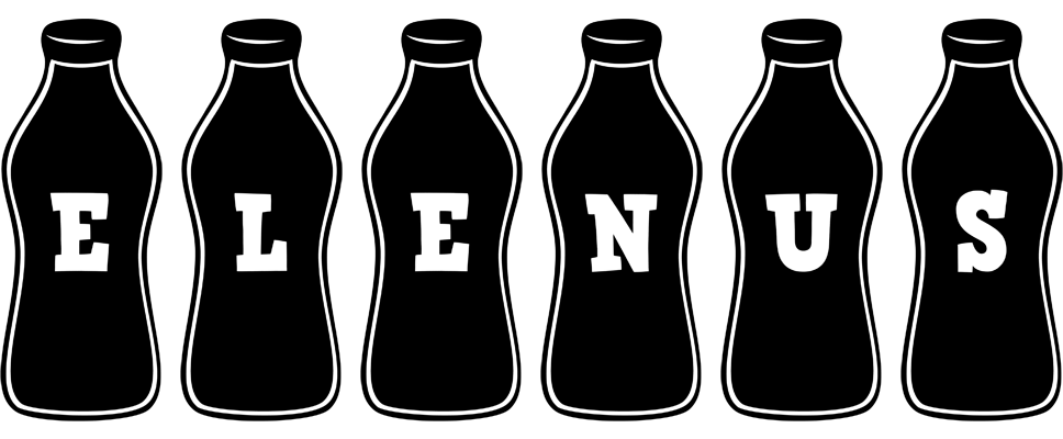 Elenus bottle logo