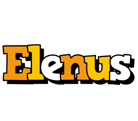 Elenus cartoon logo
