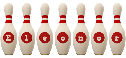 Eleonor bowling-pin logo