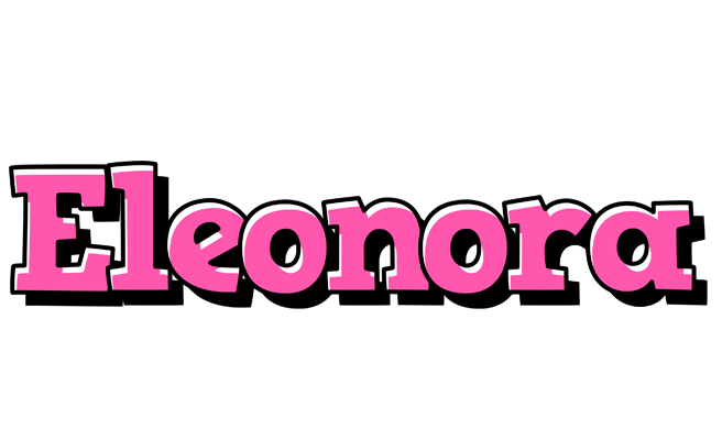 Eleonora girlish logo