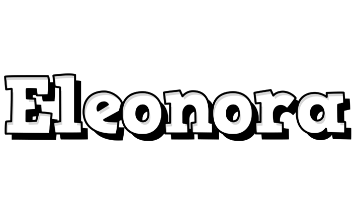 Eleonora snowing logo