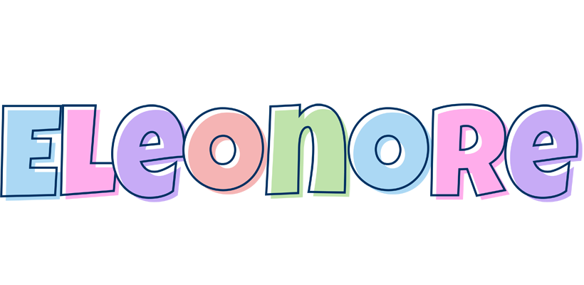 Eleonore pastel logo