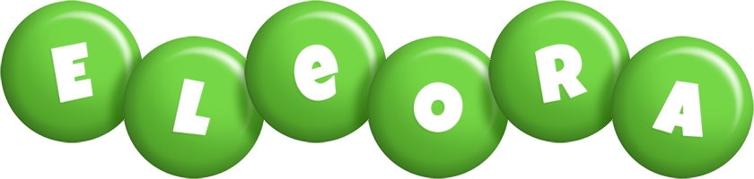 Eleora candy-green logo