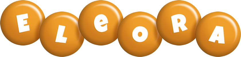 Eleora candy-orange logo