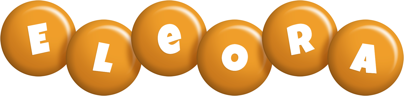 Eleora candy-orange logo