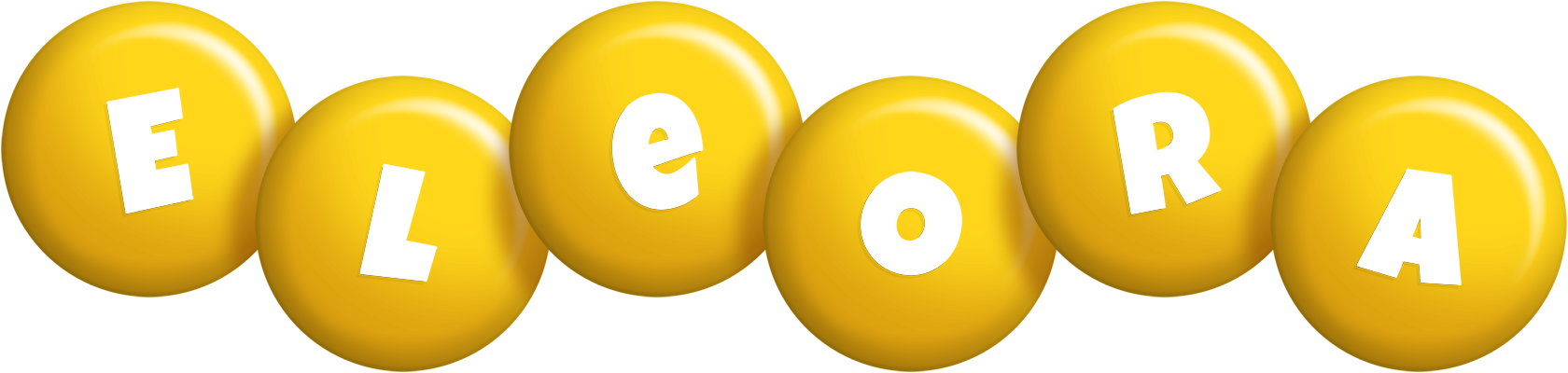 Eleora candy-yellow logo
