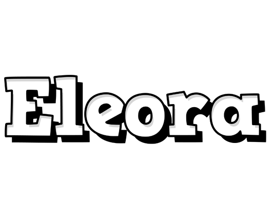 Eleora snowing logo