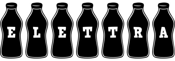 Elettra bottle logo