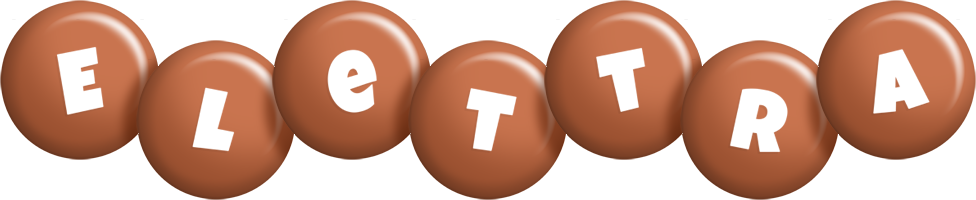 Elettra candy-brown logo