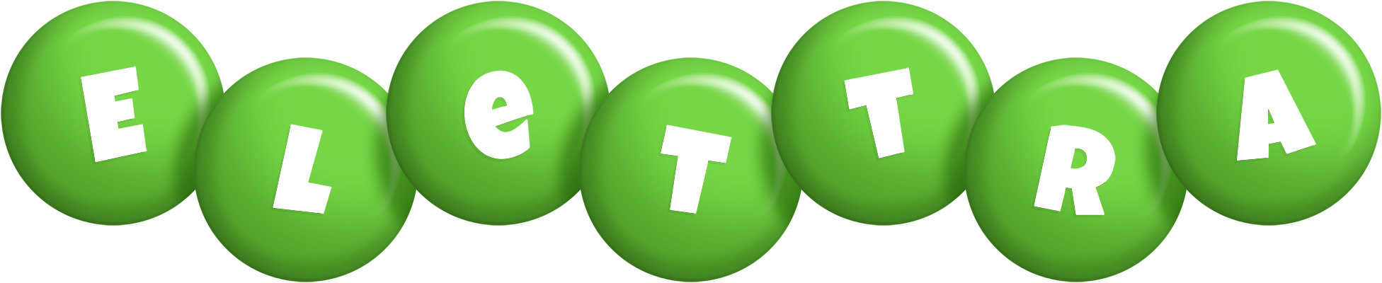 Elettra candy-green logo