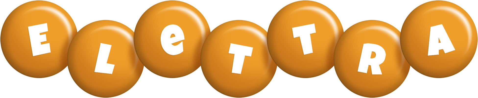 Elettra candy-orange logo