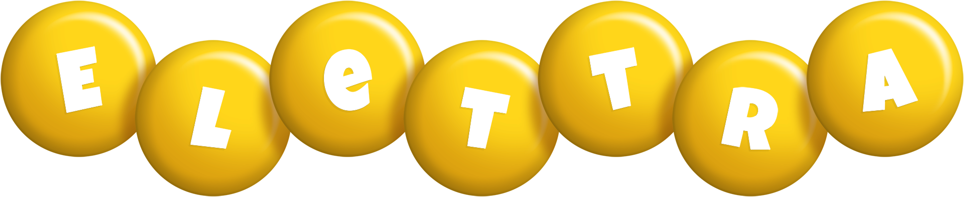 Elettra candy-yellow logo