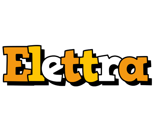 Elettra cartoon logo