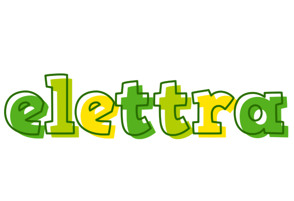 Elettra juice logo