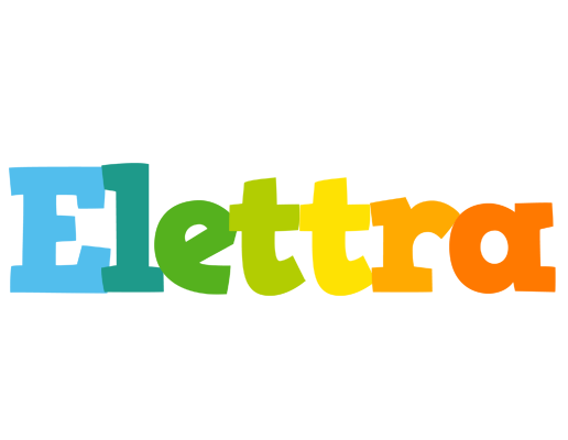 Elettra rainbows logo