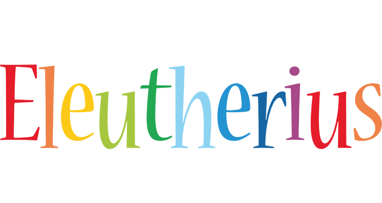 Eleutherius birthday logo